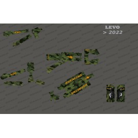 Kit deco Army Edition complet (verd) - Levo especialitzat (després del 2022) -idgrafix