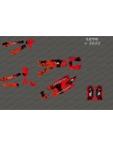 Kit-Deco-Pinsel Edition Full (Rot) - Specialized Levo (nach 2022)