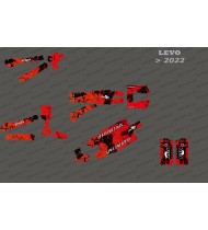 Kit deco Brush Edition Full (Red) - Specialized Levo (after 2022)