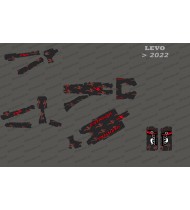 Kit deco Carbon Edition Full (Red) - Specialized Levo (after 2022)