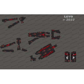 Kit deco Carbon Edition Full (Rojo) - Specialized Levo (después de 2022) -idgrafix