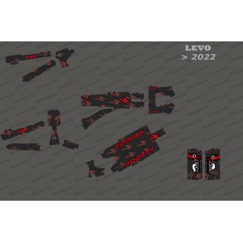 Kit-deco-Carbon Edition Full (Rot) - Specialized Levo (nach 2022)