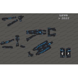 Kit deco Carbon Edition Full (Azul) - Specialized Levo (después de 2022) -idgrafix