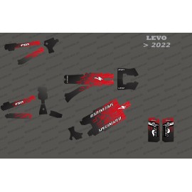 Kit deco Levo Edition complet (vermell) - Levo especialitzat (després del 2022) -idgrafix