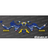 Kit deco Dakar Gauloises Edition (Blue) for Yamaha Ténéré 700 (after 2019)