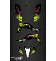 Kit dekor Splash series (Schwarz) - IDgrafix - Yamaha YFZ 450 / YFZ 450R