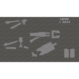 Kit de protección de pegatinas completa (brillante o mate) - LEVO especializado (después de 2022) -idgrafix