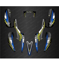 Kit deco Star Edition (groc/blau) per a Polaris Scrambler 500 (abans de 2012) -idgrafix
