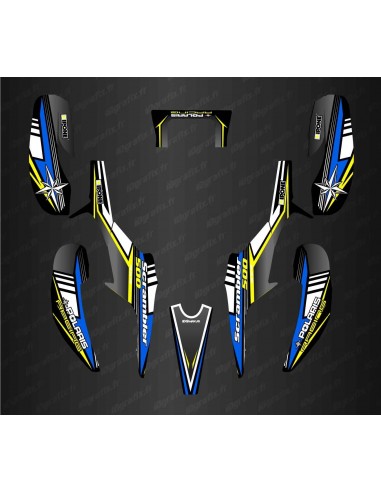 Kit deco Star Edition (Yellow/Blue) for Polaris Scrambler 500 (before 2012)