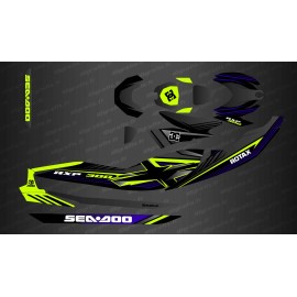 Kit decoration Factory Edition (Yellow Gray) for Seadoo RXP-X 300 (after 2021)-idgrafix