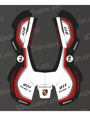 Adesivo Porsche Edition - Rasaerba robotizzato Husqvarna AUTOMOWER - Idgrafix