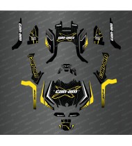 Kit de decoración Laberinto Full Edition (Amarillo) - IDgrafix - Can Am Outlander G2