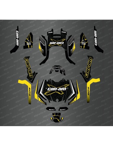 Kit decoration Maze Full Edition (Yellow) - IDgrafix - Can Am Outlander G2