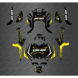 Kit dekor Labyrinth Full Edition (Gelb) - IDgrafix - Can Am Outlander G2