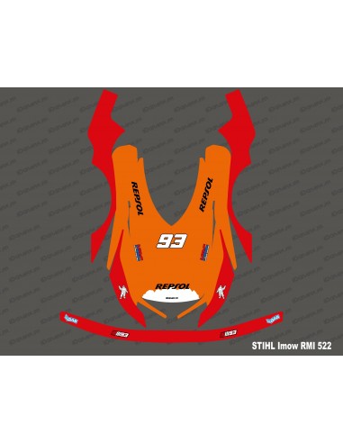 Marquez GP Edition sticker - Stihl Imow 522 robot mower