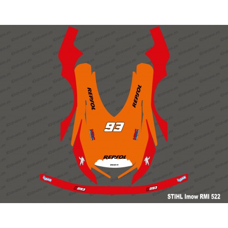 Marquez GP Edition sticker - Stihl Imow 522 robot mower-idgrafix