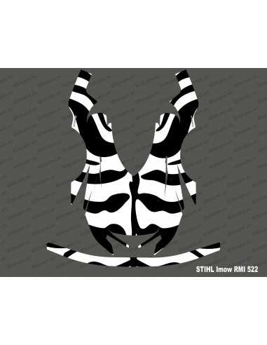 Sticker Zebra Edition - Stihl Imow 522 robot mower