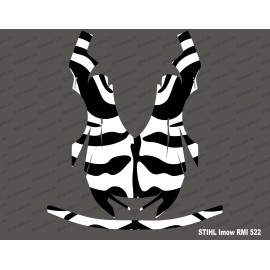Sticker Zebra Edition - Robot rasaerba Stihl Imow 522 -idgrafix