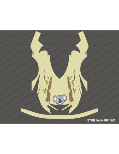 Koala Edition sticker - Stihl Imow 522 robotic lawnmower