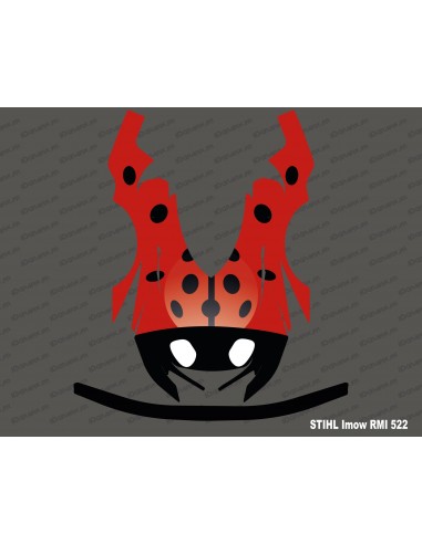 Sticker Ladybug Edition - Stihl Imow 522 robot mower