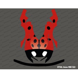 Pegatina Ladybug Edition - Stihl Imow 522 robot cortacésped -idgrafix