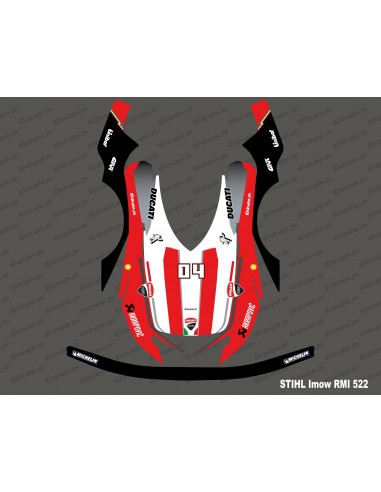 Aufkleber Ducati GP Edition - Stihl Imow 522 Mähroboter