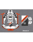 Graphic kit Audi series for Karting CRG Rotax 125