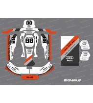 Graphic kit Audi series for Karting CRG Rotax 125