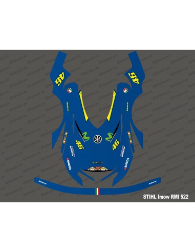 Adesivo Rossi GP Edition - Robot tagliaerba Stihl Imow 522
