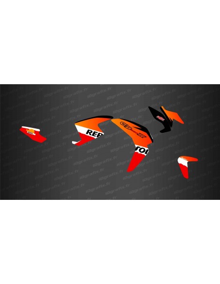 Kit decoration 100% Custom Repsol series - Honda CB 650