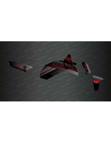 Racing decoration kit (Grey/Red) - IDgrafix - Yamaha MT-09 (after 2021)