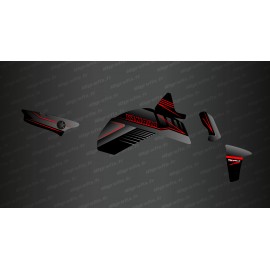 Racing decoration kit (Grey/Red) - IDgrafix - Yamaha MT-09 (after 2021)-idgrafix
