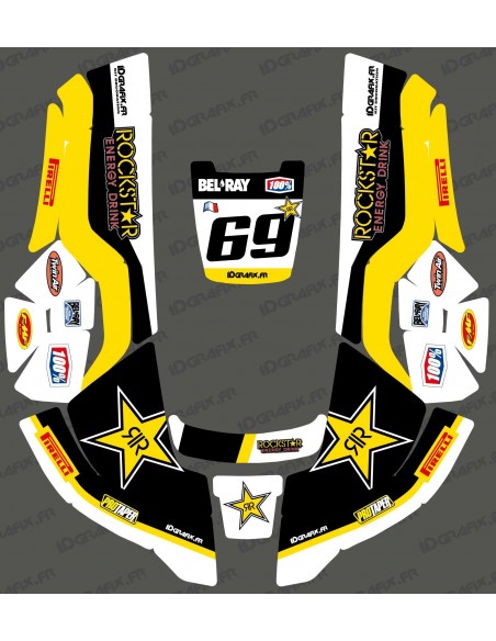 Rockstar edition sticker - Husqvarna AUTOMOWER robotic lawnmower Rockstar edition sticker - Husqvarna AUTOMOWER robotic lawnmower