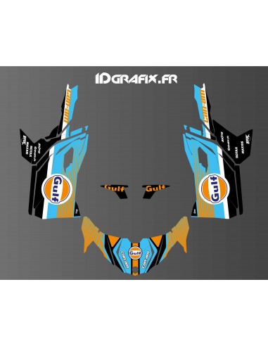 Kit décoration GULF Edition - Idgrafix - Can Am Maverick SPORT