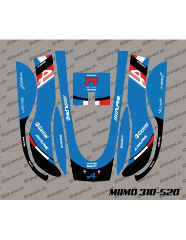 Sticker F1 Alpine Edition - Robot de tonte Honda Miimo 310-520