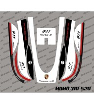 Porsche Edition Sticker - Honda Miimo 310-520 Robot Lawnmower