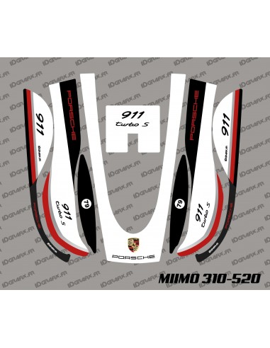 Aufkleber Porsche Edition - Honda Miimo 310-520 Mähroboter