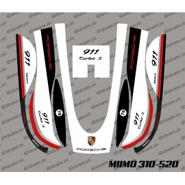 Aufkleber Porsche Edition - Honda Miimo 310-520 Mähroboter