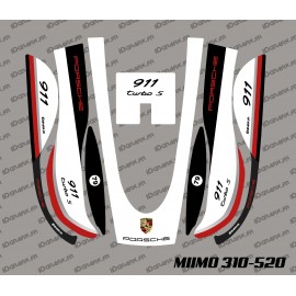 Aufkleber Porsche Edition - Honda Miimo 310-520 Mähroboter