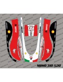 Ducati GP Edition-Aufkleber – Honda Miimo 310-520 Roboter-Rasenmäher