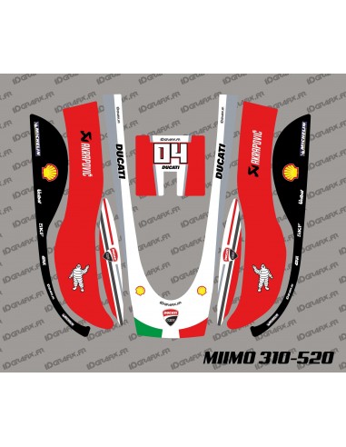 Aufkleber Ducati GP Edition - Honda Miimo 310-520 Mähroboter