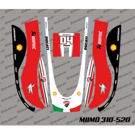 Pegatina Ducati GP Edition - Robot cortacésped Honda Miimo 310-520