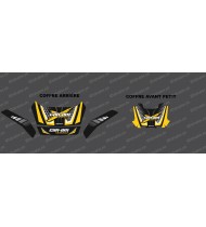 Kit de decoració Can Am Limited (groc) - maleter original davanter + posterior BRP -idgrafix