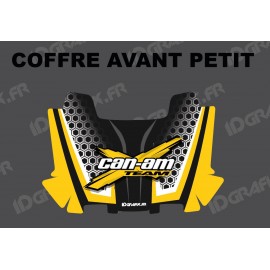 Can Am Yellow X Limited Dekorationskit - kleiner original BRP Frontkofferraum