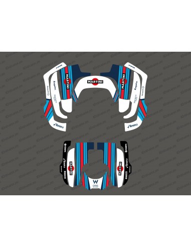 Adhesivo F1 Williams Edition Edition - Cortacésped robótico Husqvarna AUTOMOWER 435-535 AWD