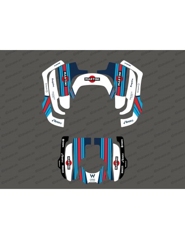 F1 Williams Edition Sticker - Husqvarna AUTOMOWER 435-535 AWD Robot Lawn Mower