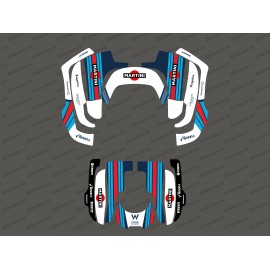 F1 Williams Edition Sticker - Husqvarna AUTOMOWER 435-535 AWD Robot Lawn Mower-idgrafix
