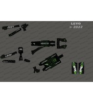 Kit deco Monster Edition Full (Green) - Specialized Levo (after 2022)