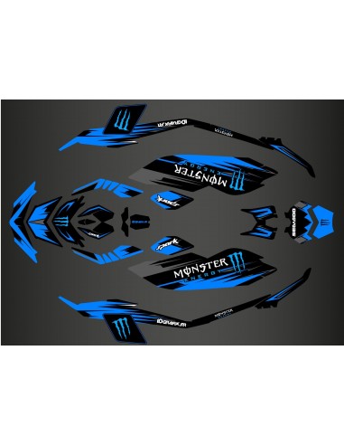 Kit decoration Full Monster Edition (Blue) for Seadoo Spark