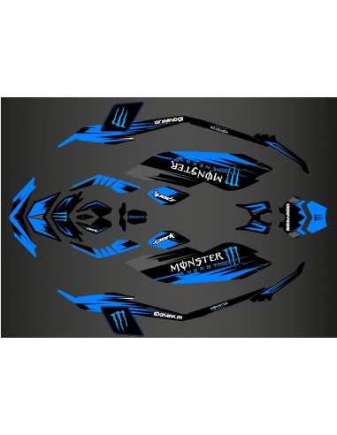 Kit decoration Full Monster Edition (Blue) for Seadoo Spark